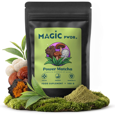 Magic Pwdr – Power Matcha – Energy & Focus Blend 100 g