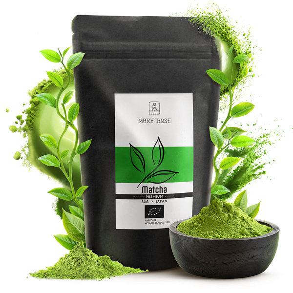 Set PREMIUM pentru prepararea ceaiului matcha: matcha BIO japoneză 30g + accesorii