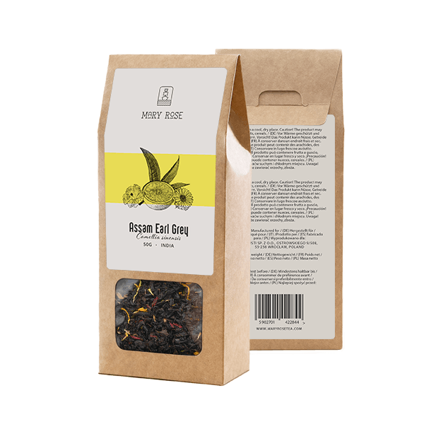 Mary Rose - Ceai negru Assam Earl Grey - 50g