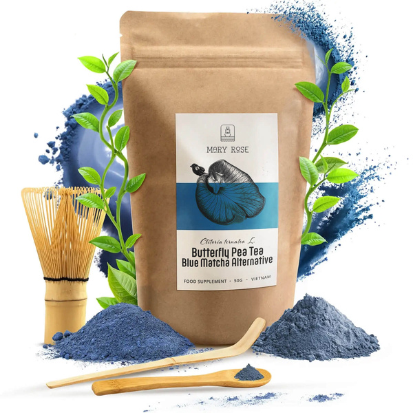 Set Blue Matcha + Chasen și Chashaku