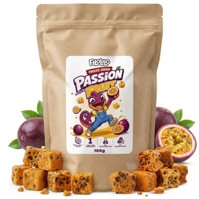 FiloLilo – Maracuja liofilizată (cuburi) 100 g