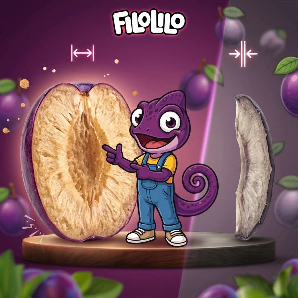 FiloLilo – Prune liofilizate (jumătăți) 20 g