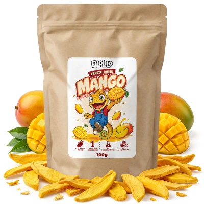 FiloLilo – Mango liofilizat (felii) 100 g