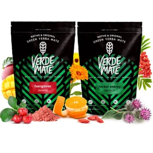 Set de Yerba Mate: Verde Mate Herbal Energy + Hangover 2x500g