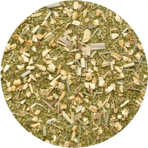 Yerbera – Cutie metalică + Soul Mate Orgánica Menta Limon 0,5 kg