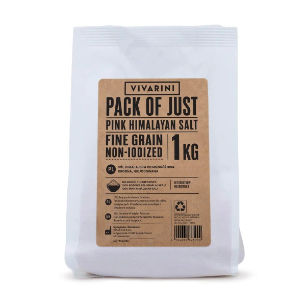 Vivarini – Sare roz de Himalaya fină 1 kg