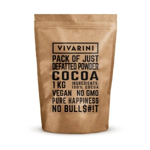 Vivarini – Cacao alcalinizată neagră (pudră) 1 kg