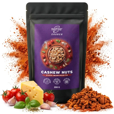 Nustino Crunch – Caju prăjit – Pizza Margherita 200 g