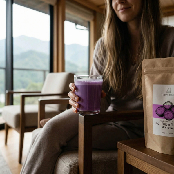 Set pentru prepararea Purple Matcha