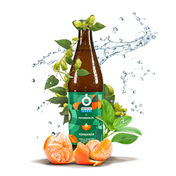 Wild East - Bere fără alcool cu Yerba Mate - Yermanda 500 ml