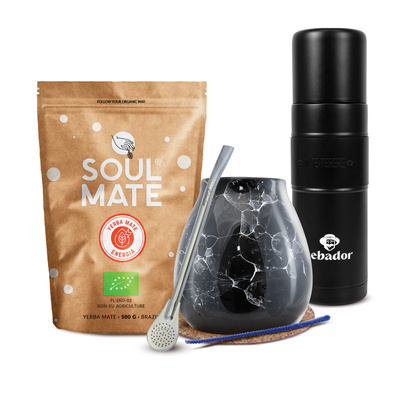 Set de Yerba Mate Soul Mate 500g 0,5kg Yerbomos XL + Calabash + Bombilla