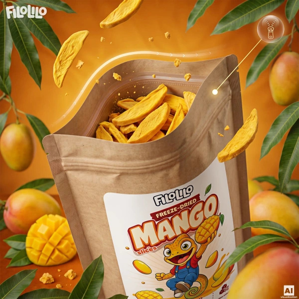 FiloLilo – Mango liofilizat (felii) 100 g