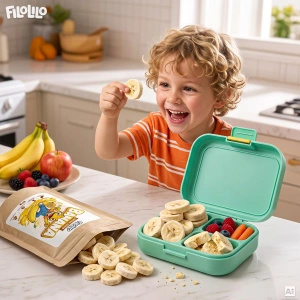 FiloLilo – Banane liofilizate (felii) 20 g