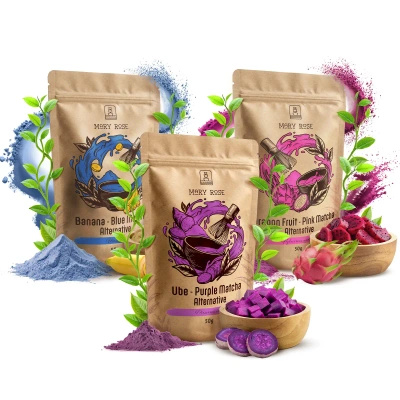 Set de matcha colorate: Blue Matcha + Pink Matcha + Purple Matcha