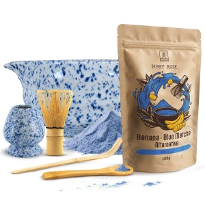 Set pentru prepararea Blue Matcha