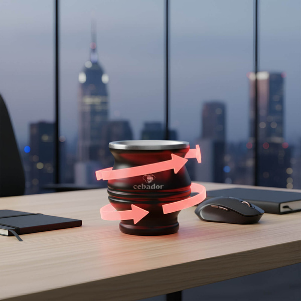 TermoColador – cană termică pentru yerba mate – 190 ml (negru)