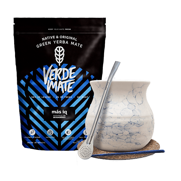 Set Yerba Verde Mate Mas IQ 500g 0,5kg