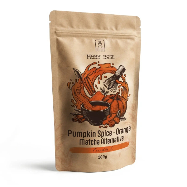 Mary Rose – Orange Matcha Alternative – Pumpkin Spice (pudră) 100 g