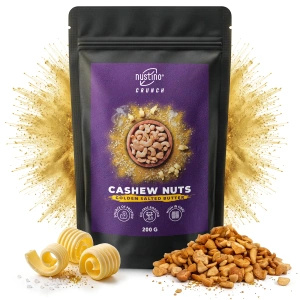 Nustino Crunch – Caju prăjit – Golden Salted Butter 200 g