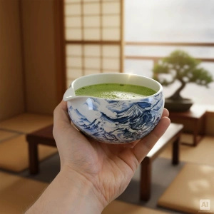 Set cadou: matcha premium + matchawan + accesorii din bambus