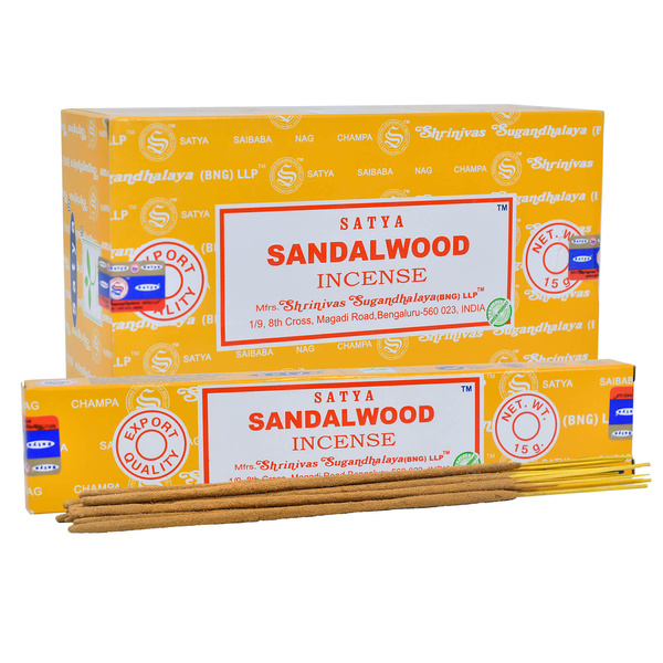 Bețișoare de tămâie Satya – Sandalwood