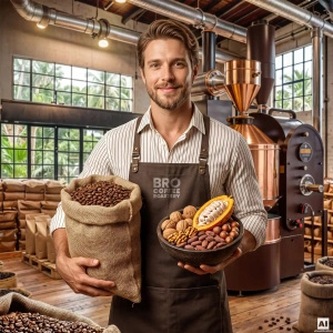 Bro Coffee Roastery – Cafea boabe Crema Tango 400 g