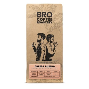 Bro Coffee Roastery – Cafea boabe Crema Rumba 400 g