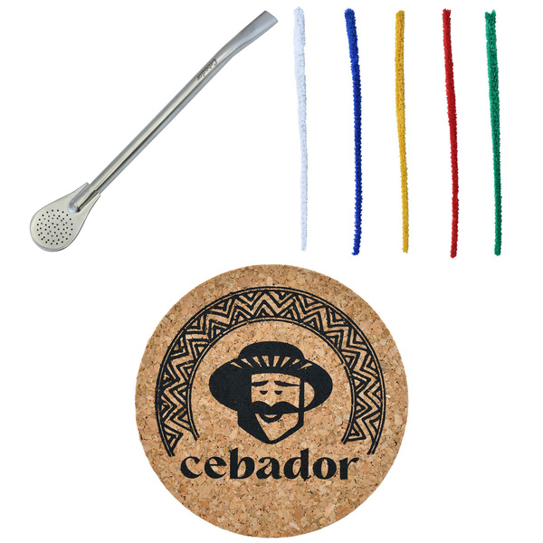 Yerba Mate Thermos Bombilla Set pentru două persoane 500g