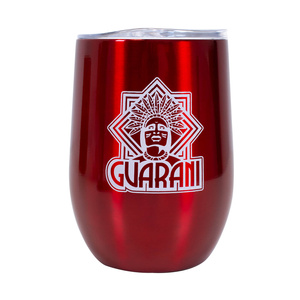 TermoLid – cană termică pentru yerba mate cu capac – Guarani (roșu) – 350 ml