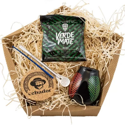 Verde Mate starter yerba mate set cadou 50g
