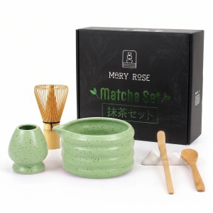 Set cadou: accesorii pentru prepararea ceaiului matcha