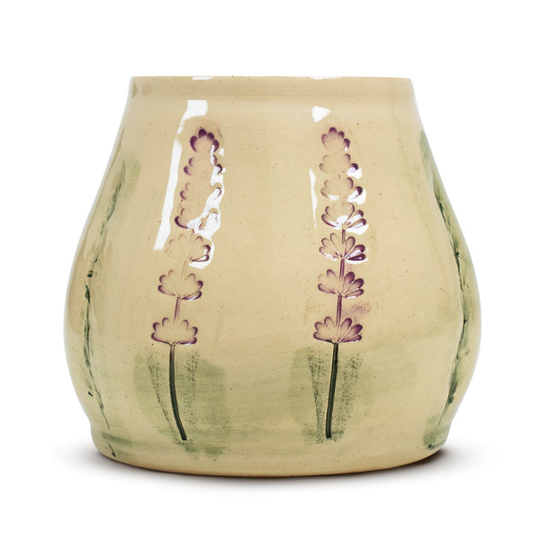 Ceașcă de mate din ceramică Flora Pink 300 ml – Seria Crater