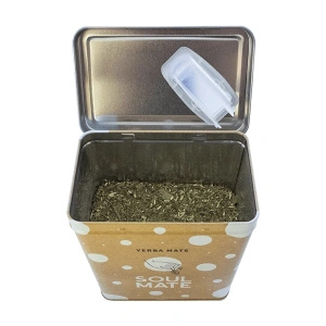 Yerbera – Cutie metalică + Soul Mate Orgánica Guayusa 0,5 kg