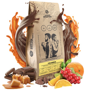 Bro Coffee Roastery – Cafea boabe întreagă Colombia Medellin Premium 400 g