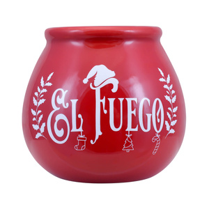 Yerba Mate set de iarnă Verde Mate El Fuego 2x500g + accesorii