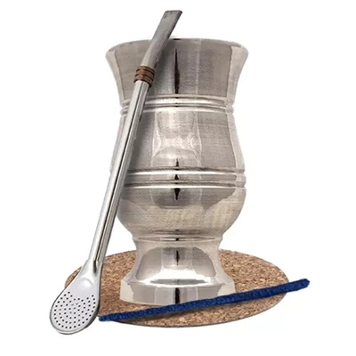 Set de accesorii pentru yerba mate: Palo Santo + Bombilla