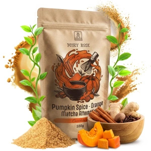 Mary Rose – Orange Matcha Alternative – Pumpkin Spice (pudră) 100 g