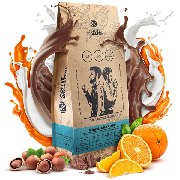 Set cadou Bro Coffee Roastery: 3× cafea braziliană + cană