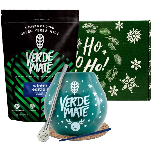 Set cadou de iarnă Yerba Mate Verde Mate Winter Edition 0,5kg