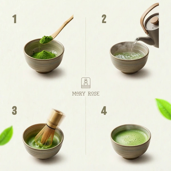 Mary Rose – Ceai verde matcha Tenno japonez (BIO) Ceremonial 50 g