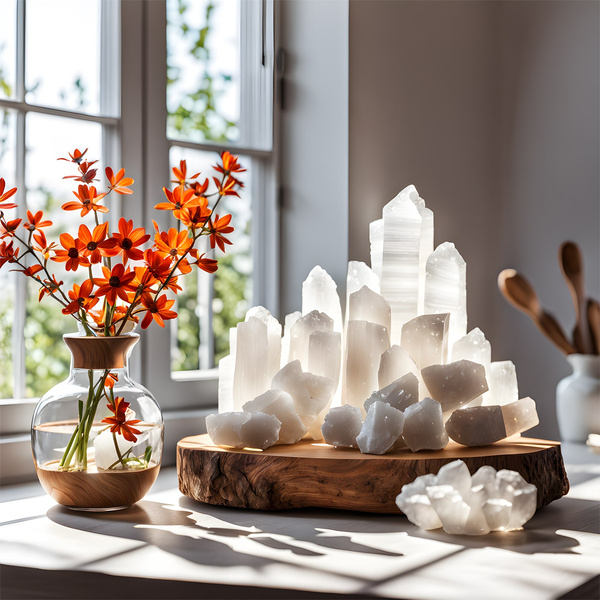 Selenit alb (piatră brută) 50 g