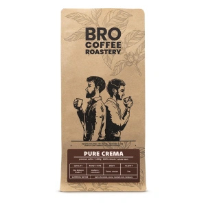 Bro Coffee Roastery – Cafea boabe Pure Crema 1 kg