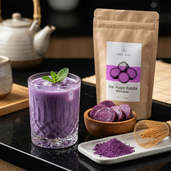 Mary Rose – Purple Matcha Alternative – Ube (pudră) 50 g