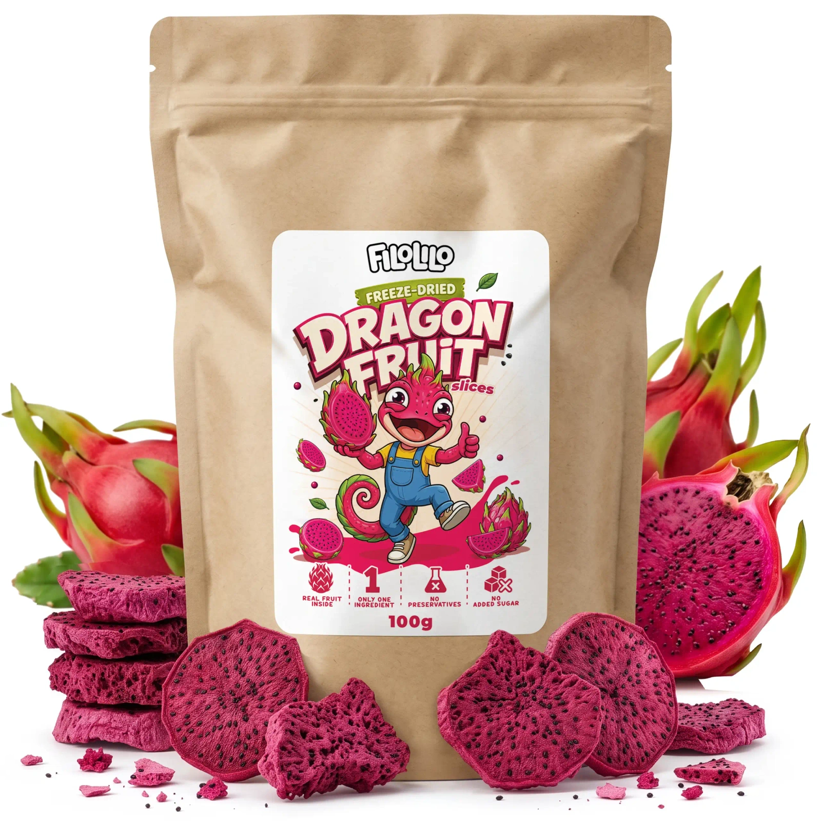 FiloLilo fructul dragonului liofilizat