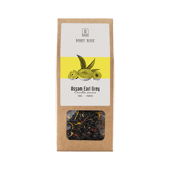 Mary Rose - Ceai negru Assam Earl Grey - 50g