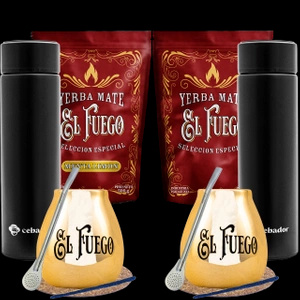 Kit de Yerba Mate pentru doi + Termos