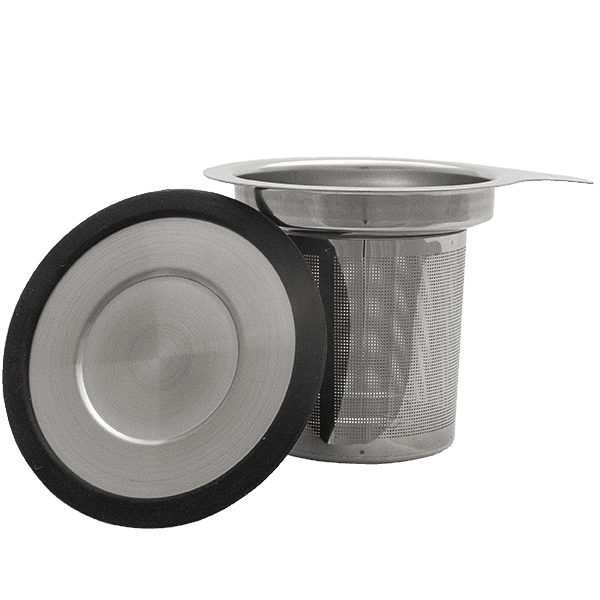 Infuzor pentru yerba mate / ceai - model "Enorme con tapa"