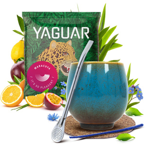 Yerba Mate kitul 50g Calabash + Bombilla