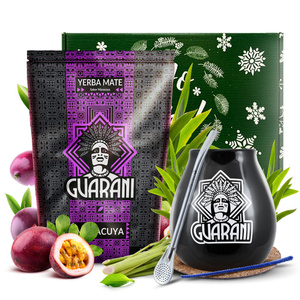 Set de cadou de Yerba Mate Guarani Maracuya 0,5kg